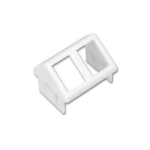 Siemon CTE-MXA-02-02 Para Faceplate De 2 Salidas Angular Adaptador