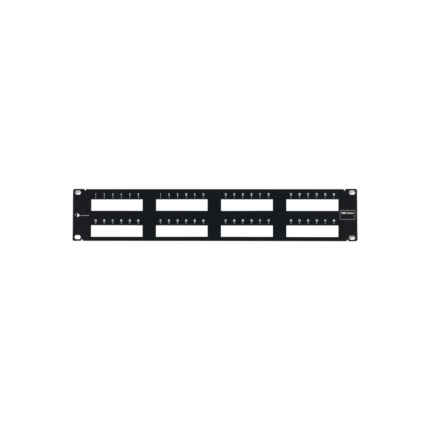 Patch Panel MX-PNL-48 MAX Modular, de 48 Puertos, Plano