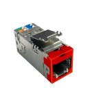 Jack RJ-45 2153449-7 CAT6A CommScope Rojo