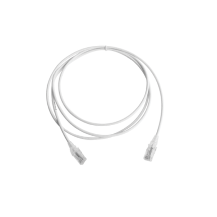 Patch Cord MC6-07-02B Modular Cat6 2M UTP Color Blanco