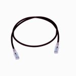 Patch Cord MC6-03-01B Siemon 1M CAT6, Color Negro