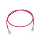 Patch Cord MC6-03-03B Siemon 1M CAT6, Color Rojo