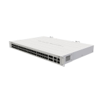 Mikrotik CRS354-48P-4S+2Q+RM Switch 48 Puertos PoE+ MAX 750W