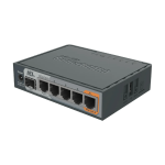 Mikrotik RB760IGS Router hEXS Dual Core 5 Puertos 1 PoE 1SFP