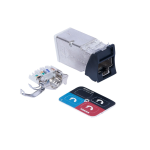 Jack Z6A-S01B Siemon Cat6A Blindado Z-MAX