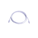 Patch Cord MC6-10-02B Modular Cat6 3M UTP, Color Blanco
