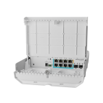 MikroTik CSS610-1Gi-7R-2S+OUT netPower Lite 7R conmutador PoE