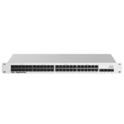 Cisco Meraki MS225-48FP-HW Switch de 48 Puertos Poe+