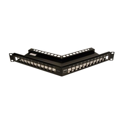 Siemon Z6AS-PNLA-24K Patch Panel Angular CAT 6A