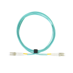 Siemon FJ2-LCLC5V-03AH JUMPER XGLO LC/LC DUPLEX MM OM4 LSOH 3M AQUA