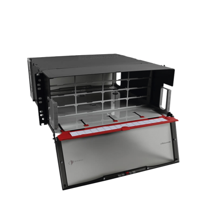 Siemon LVE-4U-MD-P01A Gabinete Fibra, Mont
