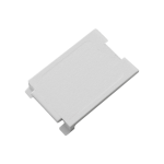 Siemon MX-BL-02 Tapa ciega para Faceplate MAX y 10G Blanco