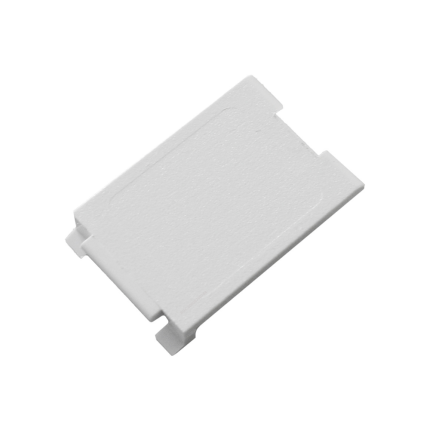Siemon MX-BL-02 Tapa ciega para Faceplate MAX y 10G Blanco