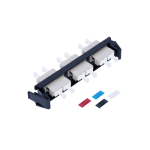 Siemon RIC-F-LC12-01C PANEL FO MM C/6 ACOPLADORES LC DUPLEX