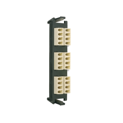 Siemon RIC-F-LC24-01C PANEL FO MM C/12 ACOPLADORES LC DUPLEX
