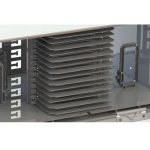 Gabinete FSE-5U-01-F LightVerse de empalme montaje en Rack, 5RU color Negro. - Imagen 4