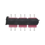 Placa adaptadora LVA12-LCE-BC-A LightVerse FO con 12 adaptadores LC OM4 violeta. - Imagen 6