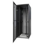 Gabinete V82A-2AB111-45F de piso 45RU 2 paneles laterales, puerta frontal. - Imagen 2