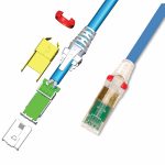 Siemon ZM6A-S05-03B Patch Cord S/FTP RJ45, 4 PARES, CAT6A, LSOH-1 ZMAX 1.50M ROJO. - Imagen 4