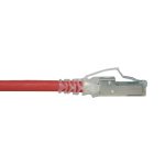 Patch cord ZM6A-S03-03B CM/LSOH-1 Cat 6A S/FTP 0.9M rojo 26AWG. - Imagen 3
