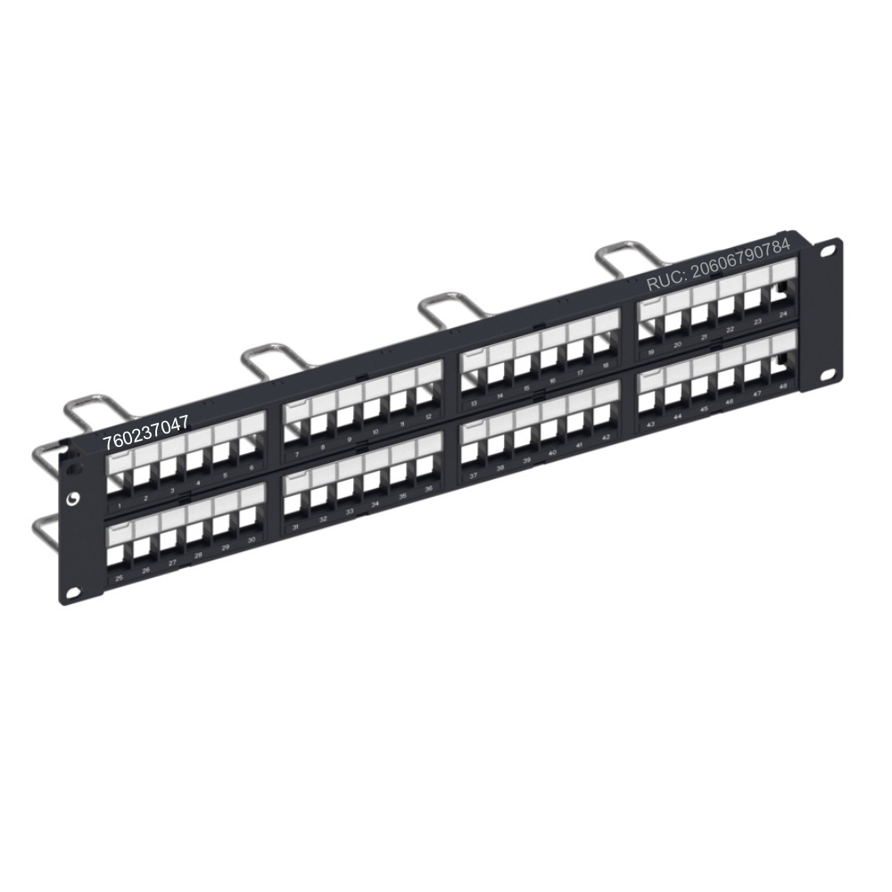 760237047 CommScope 760237047 Patch Panel Cat6A, 48 Puertos