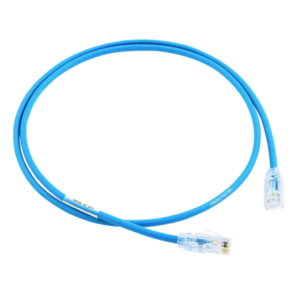 Panduit UTP28X1MBU Patch Cord Cat 6A 28 AWG Color Azul 1 metro