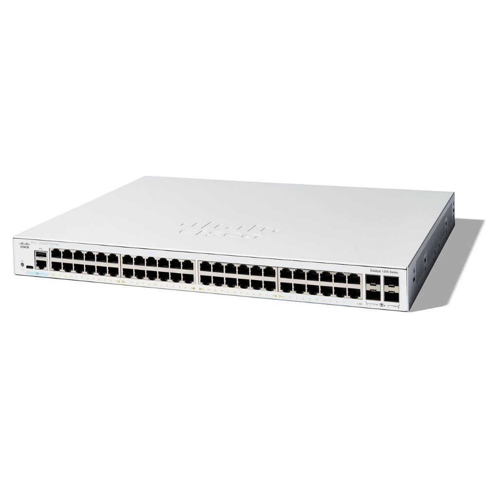 C1200-48T-4X Cisco C1200-48T-4X Switch Catalyst 48 puertos GE, 4 ports