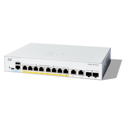 Cisco C1200-8P-E-2G Switch Catalyst 8 puertos Poe 67W,