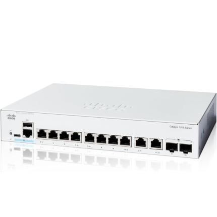 Cisco C1200-8T-E-2G Switch Catalyst 8 puertos GE, 2 puertos