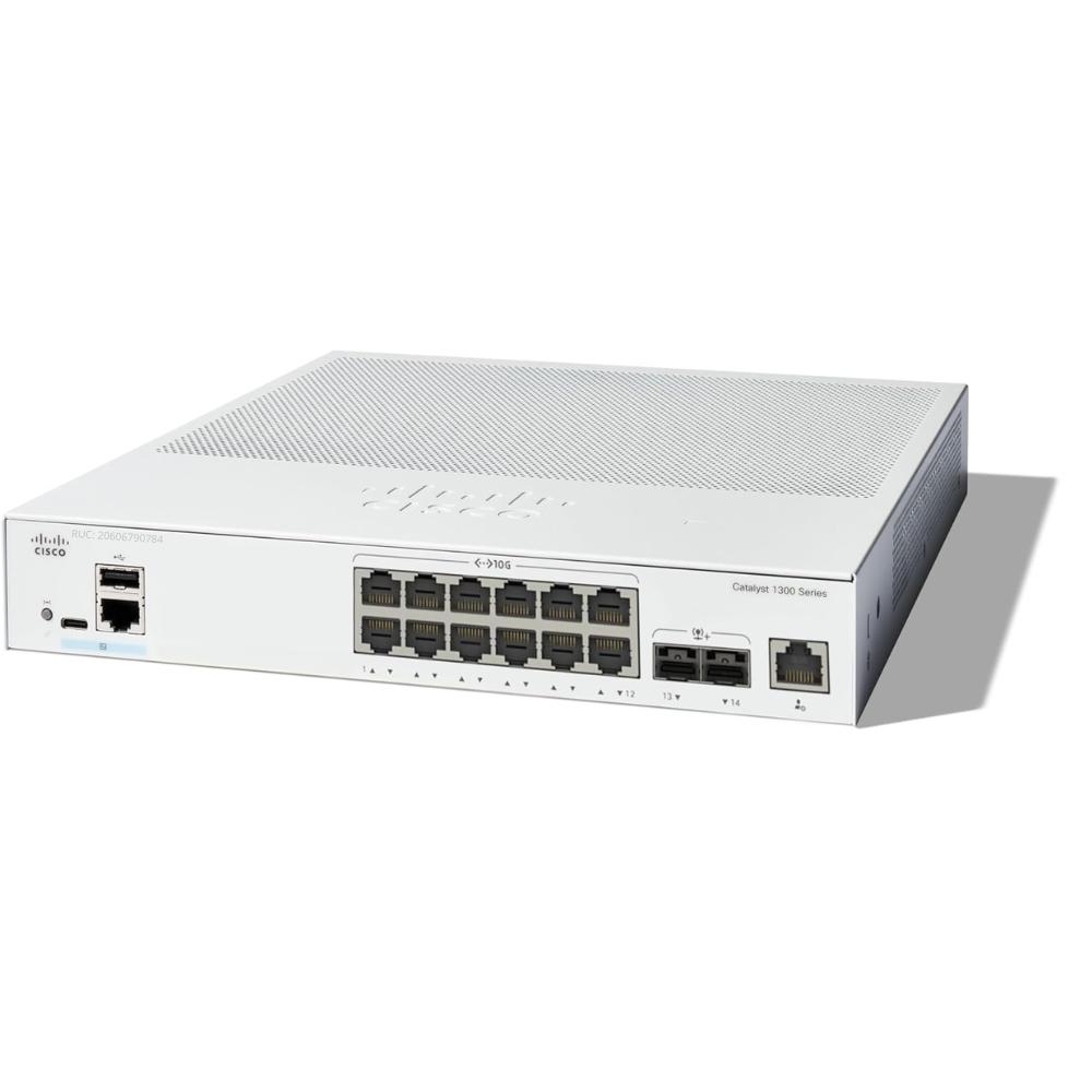 C1300-12XT-2X Cisco C1300-12XT-2X Catalyst Switch 12 puertos 10G, puertos