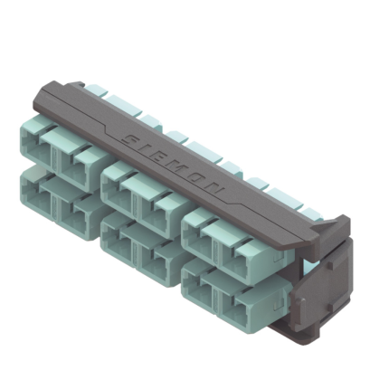 Siemon LVA12-SCQ-BM-A Panel FO LightVerse con 12