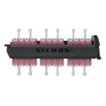 Siemon LVA24-LCE-BC-A Panel FO LightVerse con 24