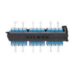 Siemon LVA24-LCU-BC-A Panel FO LightVerse con 24