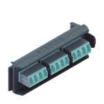 Siemon LVA12-LSQ-BC-A LightVerse con 12 Acopladores LC