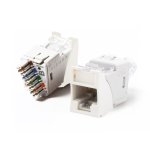 Siemon U6-H02NB Jack RJ-45 Cat6 UltraMAX Plano/Angular