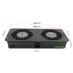 Ventilador Tipo Parrilla para Gabinete de Piso