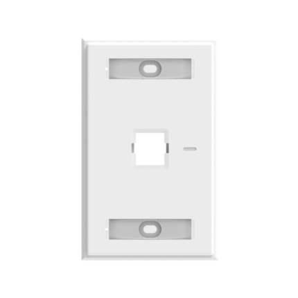 Commscope 760249144 Face Plate de 01 Puerto FP-LBL-1P