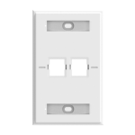 Commscope 760249145 Face Plate de 02 Puertos FP-LBL-2P