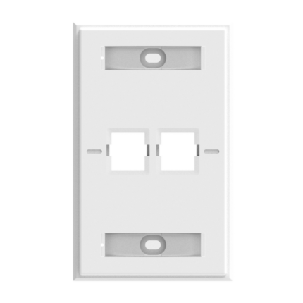 Commscope 760249145 Face Plate de 02 Puertos FP-LBL-2P