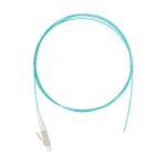 Siemon pigtail fo lc multimodo 50um simplex om4 xglo 1mt lszh. color aguamarina